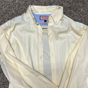 Pink Informal Button Down Shirt Size 15 1/2